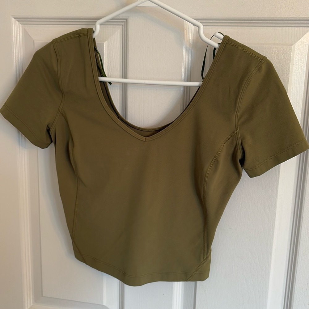 Lululemon Align crop tshirt